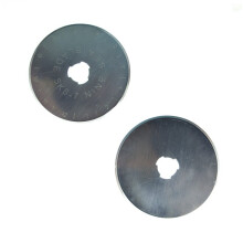 HAND 108-1 Rotary Blades Ø45 mm Straight Cutting Refill 2 Pcs - Fits All Including OLFA, FISKARS & DAFA