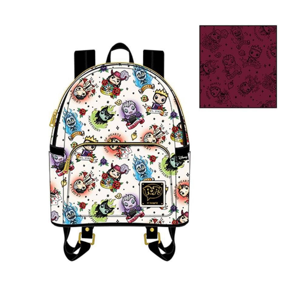 Funko Disney Pop! Villains Tattoo Mini Loungefly Backpack