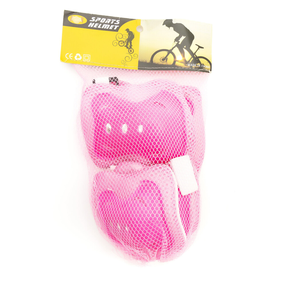 Protective Safety Set Pink Skating Skateboard Cycle Scooter Bike