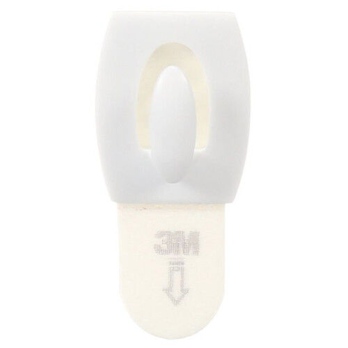3M 3M Command White Plastic Damage Free Mini Adhesive Hooks Reusable Pack 6 2