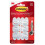 3M 3M Command White Plastic Damage Free Mini Adhesive Hooks Reusable Pack 6 1