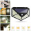 Ranpo 2x 100 LEDs Solar Wall Light Motion Sensor Outdoor Waterproof Lamp 7
