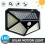Ranpo 2x 100 LEDs Solar Wall Light Motion Sensor Outdoor Waterproof Lamp 1