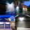 Ranpo 2x 100 LEDs Solar Wall Light Motion Sensor Outdoor Waterproof Lamp 10
