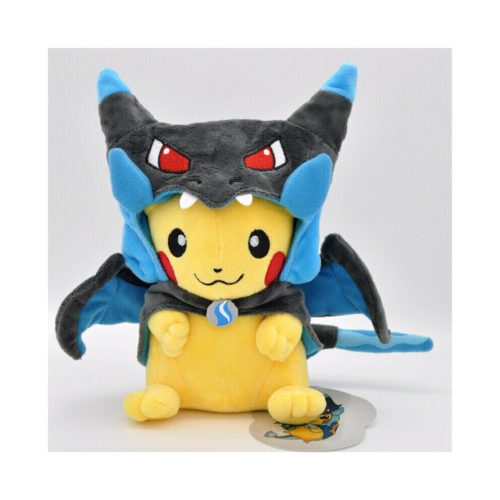 (C1 CLOSED) 20CM Cosplay Pokemon Pikachu Soft Plush Toy Stuffed Doll