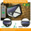 Ranpo 2x 100 LEDs Solar Wall Light Motion Sensor Outdoor Waterproof Lamp 5