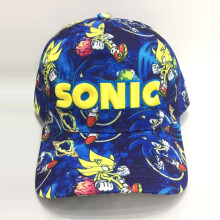 (Style D) Sonic The Hedgehog Baseball Cap Adjustable Snapback Hats