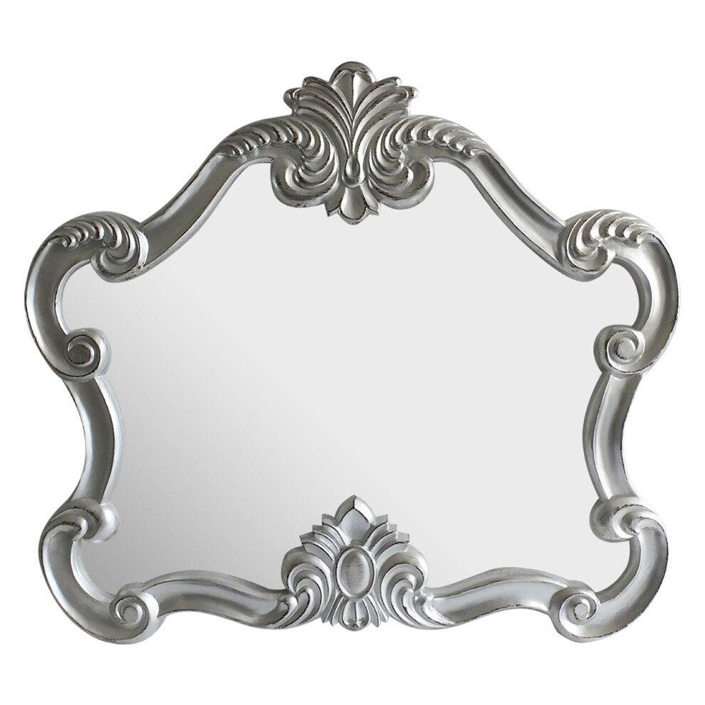 Interiors By Premier Harriet Wall Mirror Silver - Image 4