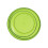 Premier Housewares Durable Green Plastic Small Summer Plate, Easy to Maintain Plastic Serving Plate, Lightweight Plastic Plate 1