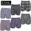 (S) Gaffer Mens Boxers Check Woven 6 Pack Assorted 1