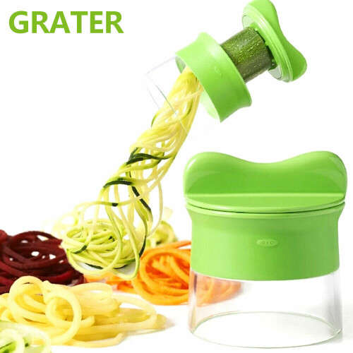 Vegetable Fruit Spiralizer Slicer Grater Handheld Spiral Cutter Peeler 1
