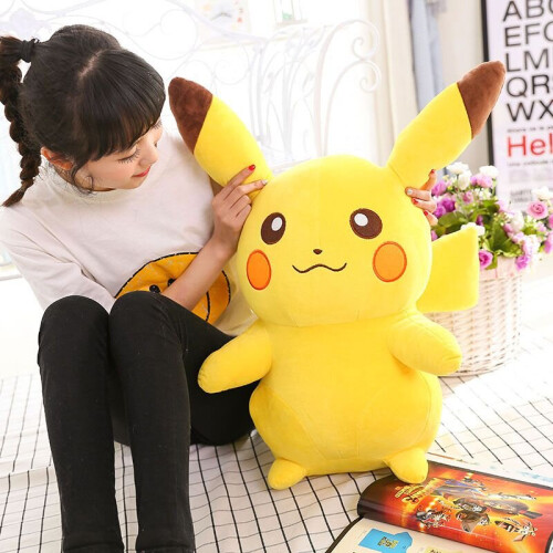 45cm Anime POKEMON Pikachu Large Stuffed Dolls Soft Plush Animal Toy Gift