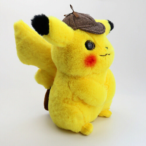 Pikachu detective soft toy deals