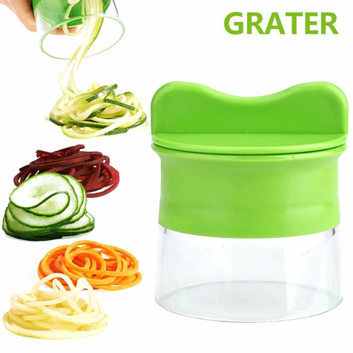 Vegetable Fruit Spiralizer Slicer Grater Handheld Spiral Cutter Peeler 2