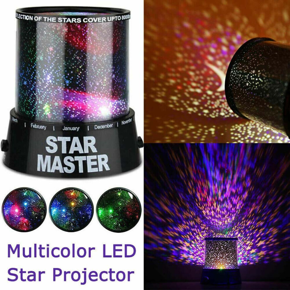 Galaxy Star Night Lights Sky Projector LED Starlight Cosmos Master