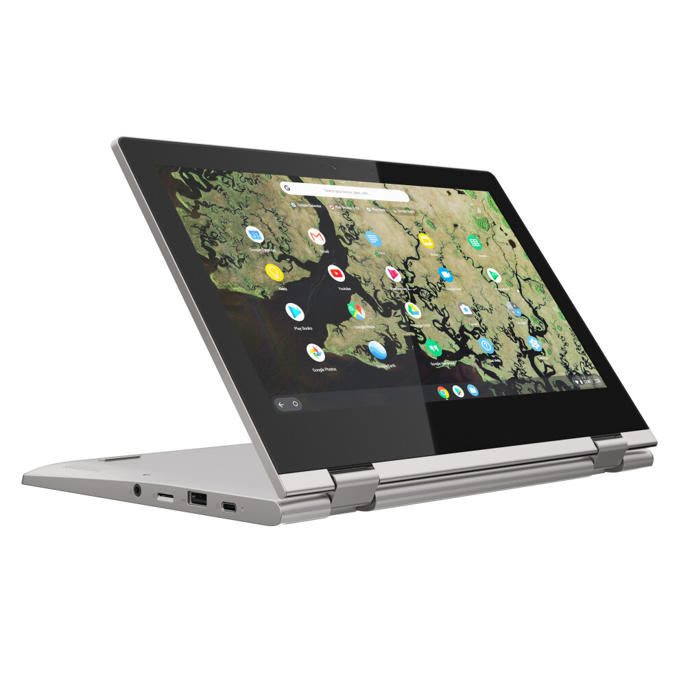 Lenovo Chromebook C340 - 11.6" Touchscreen - Intel Celeron N4000 - 4Gb - 32Gb Emmc - Platinum - Chrome Os - 81Ta0010us Grey 194632975345