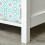 Homcom HOMCOM 5 Drawer Table Multi-purpose Storage Chest Sideboard Retro Style Entryway 5