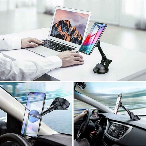 Car 360° Phone Holder Mount Windscreen Dashboard Magnetic Suction 1