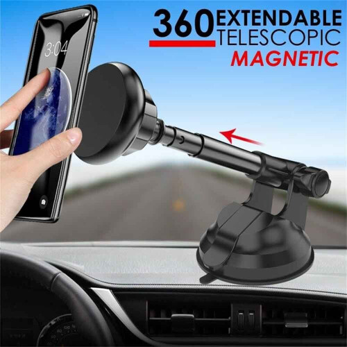 Car 360° Phone Holder Mount Windscreen Dashboard Magnetic Suction