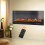Living And Home (70 Inch) Recessed Electric Fireplace Insert LED Flame Fire 3