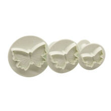 (6, Butterfly) Fondant Plungers Cutters Various - Floral, Butterfly, Kitty, Tiger, Rabbits