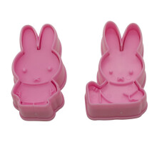 (1, Gloomy Rabbit) Fondant Plungers Cutters Various - Floral, Butterfly, Kitty, Tiger, Rabbits