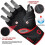 (Large, Red) RDX MMA Gloves for Grappling and Sparring 6