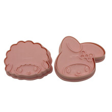 (9, Japanese Anime) Fondant Plungers Cutters Various - Floral, Butterfly, Kitty, Tiger, Rabbits