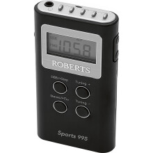 Roberts Radio SPORTS995BK Digital Radio with FM / AM Tuner - Black
