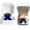 (WHITE) Creative Spoof Marriage Proposal Ring Box Bare Butt Resin Ornaments 1