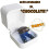 (WHITE) Creative Spoof Marriage Proposal Ring Box Bare Butt Resin Ornaments 3