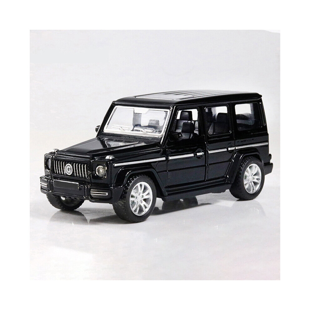 (C) Off-road Vehicle Alloy Car Model Door Boy Toy Car Cake Ornament Decoration Gift