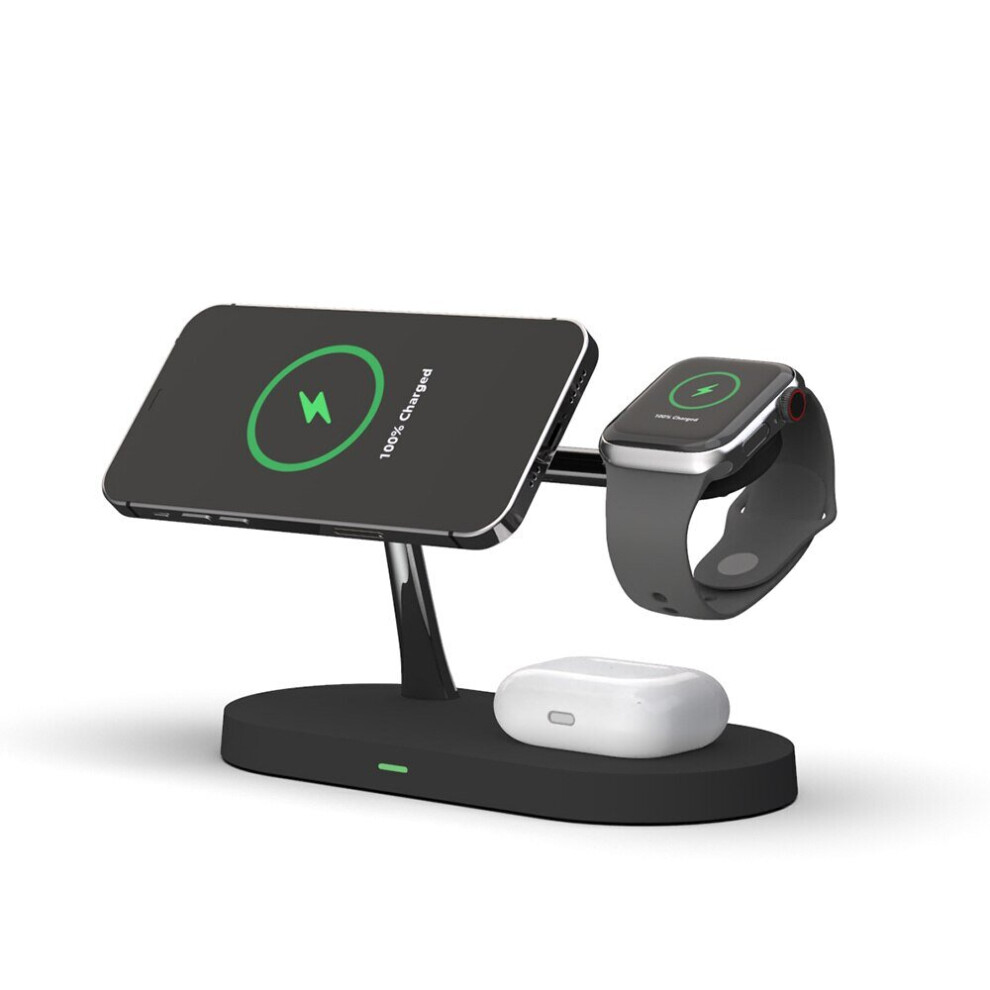 (15W Wireless Charger) 3 In 1 15W Fast Qi Wireless Charger Stand 7348687262902