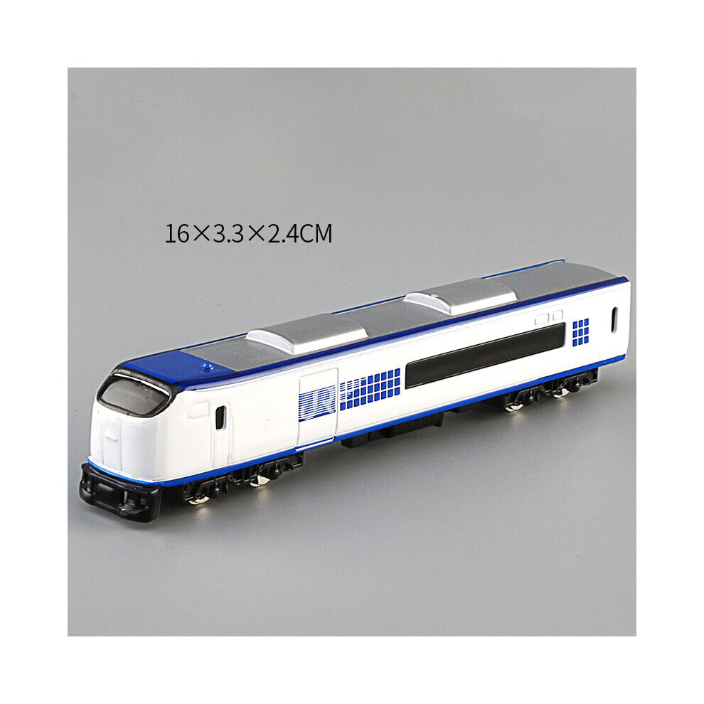 (G) Simulation Train Model Children's Green Leather Nostalgic Toy Sliding Toy Car Alloy High-speed Rail Light Rail Car Model