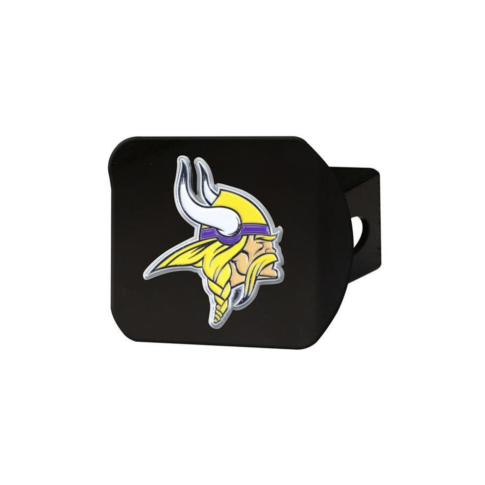Minnesota Vikings Nfl Hitch Cover - Black 769593949188