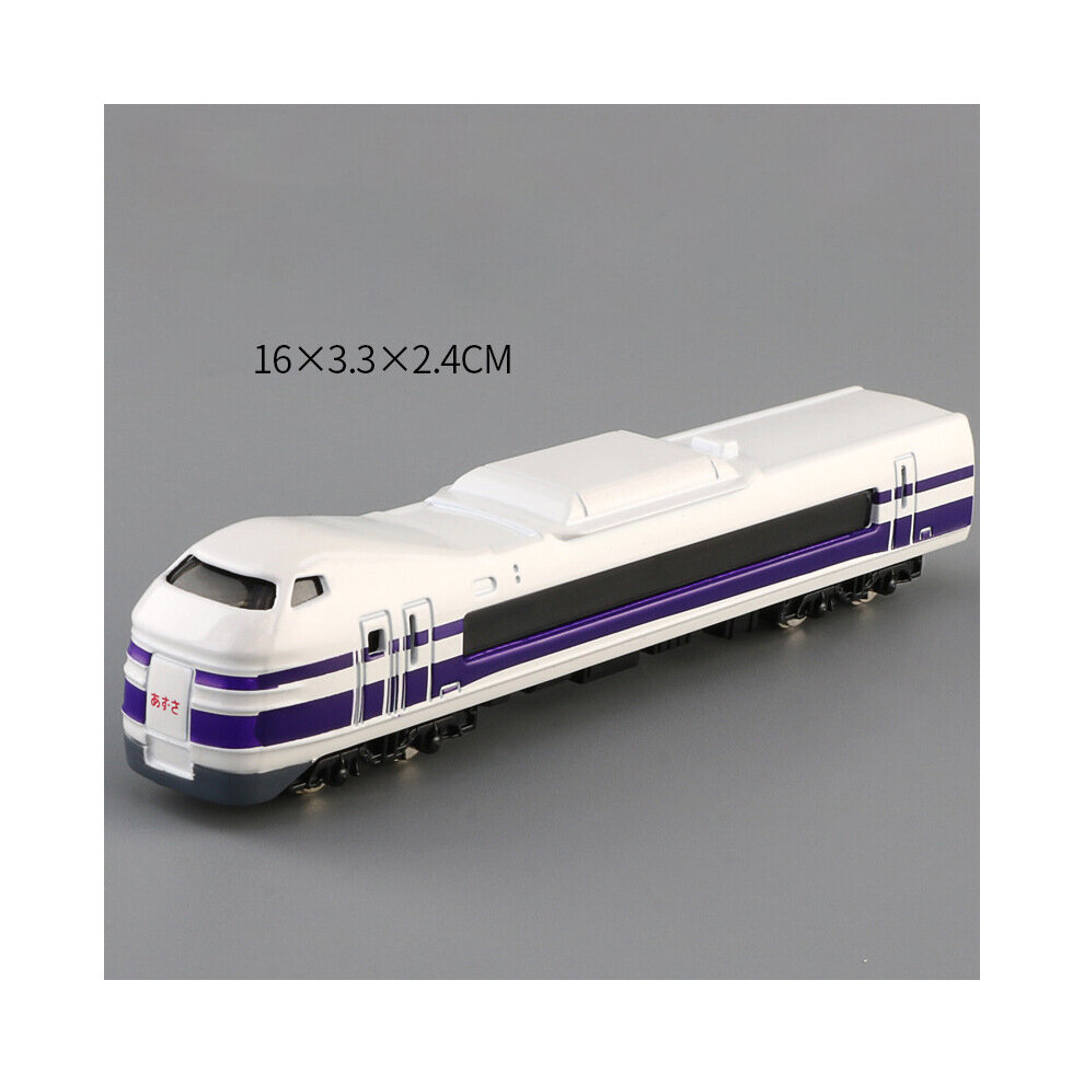 (H) Simulation Train Model Children's Green Leather Nostalgic Toy Sliding Toy Car Alloy High-speed Rail Light Rail Car Model