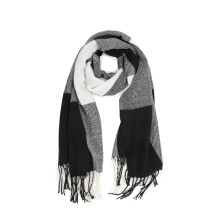 (Black) Woman  Warm Lattice Large scarf