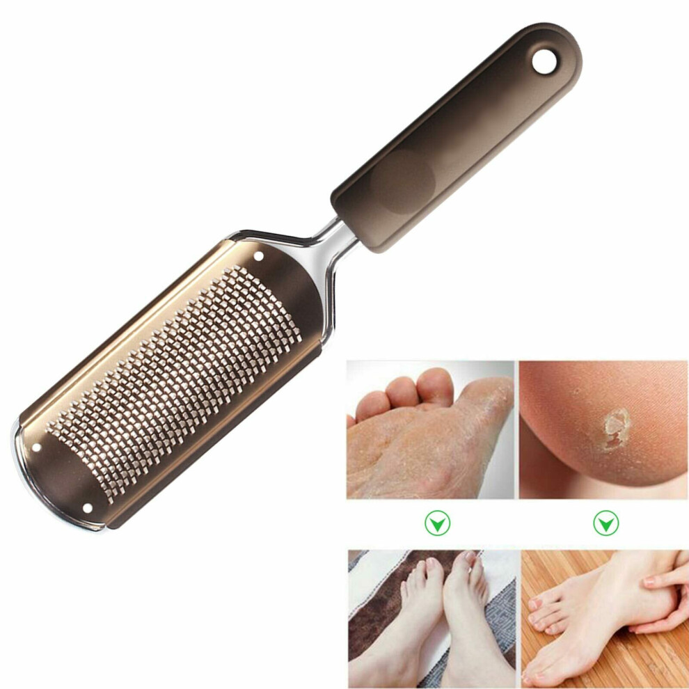 Square Pattern Pedicure Foot File Callus Remover Large Foot Rasp Colossal Foot Scrubber