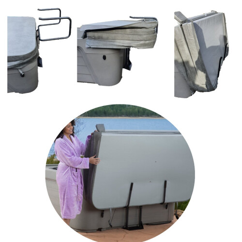 Happy Hot Tubs Undermount Cover Lifter for Round or Square Tub Spa