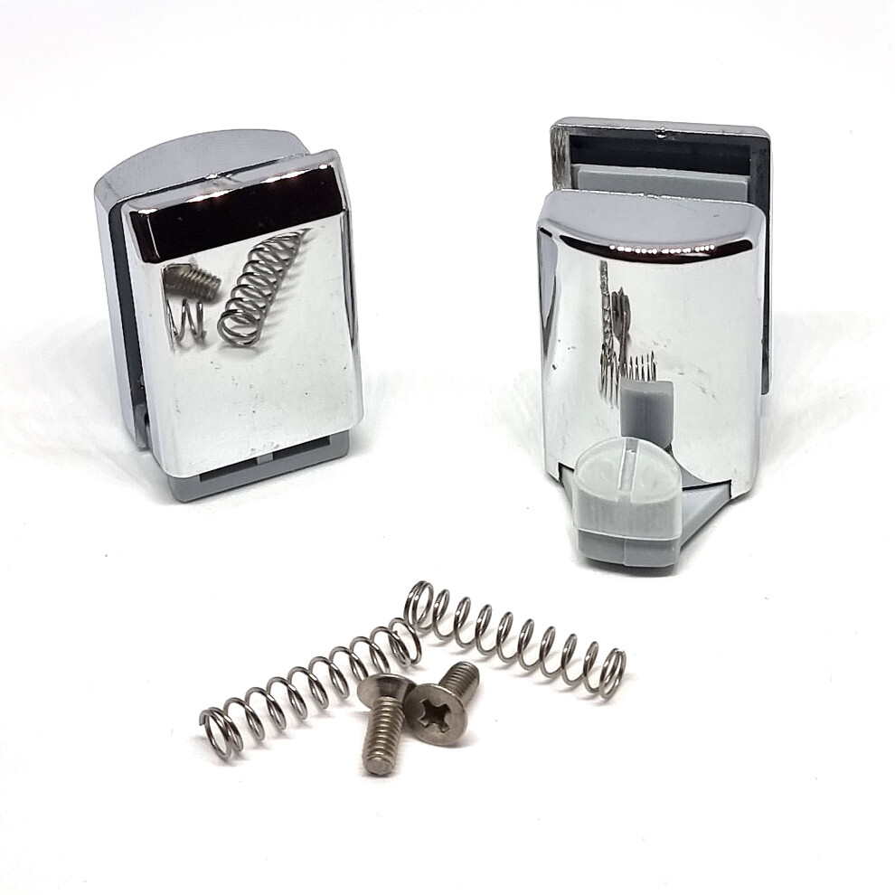 Pack of 2 x Shower Door Bottom Guides/Hooks /Rollers / Wheels / Runners L086 - Image 3