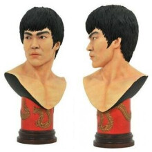 Diamond Select Toys Legends In 3D Movie Bruce Lee Scale Bust - 1:2