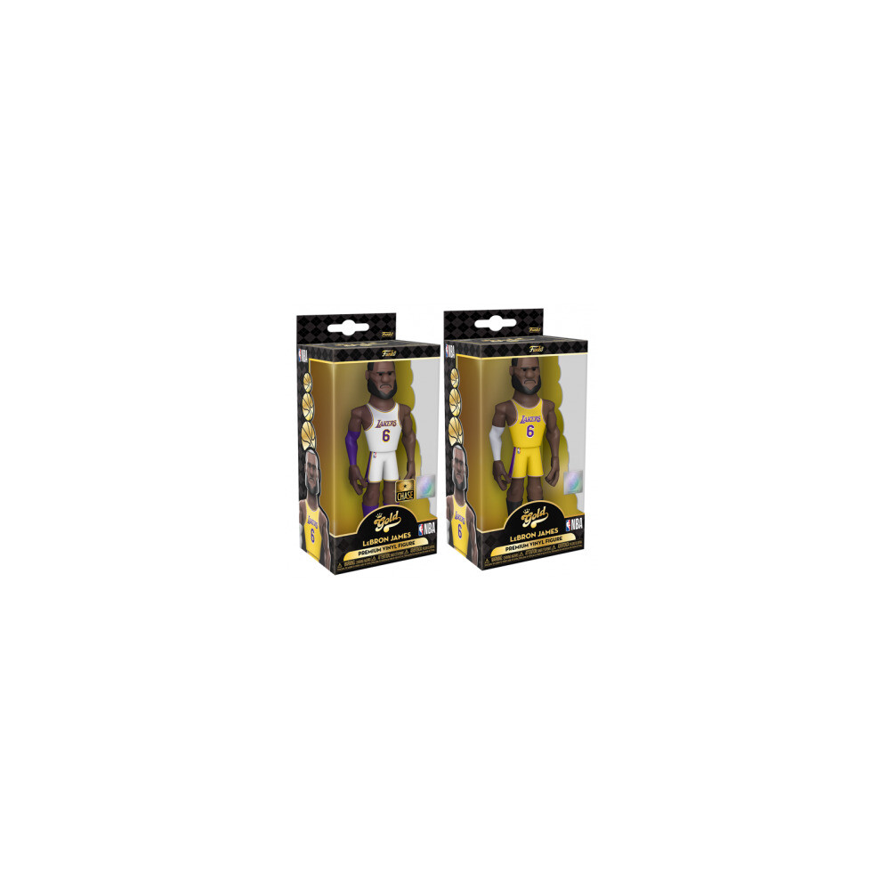 Photos - Action Figures / Transformers Funko Gold 5 NBA: Lakers- Lebron With Chase 5+1 Chase Figure FK57291