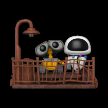 Funko POP Movie Moment Disney: Wall-E und EVE Mehrfarbig (57653)