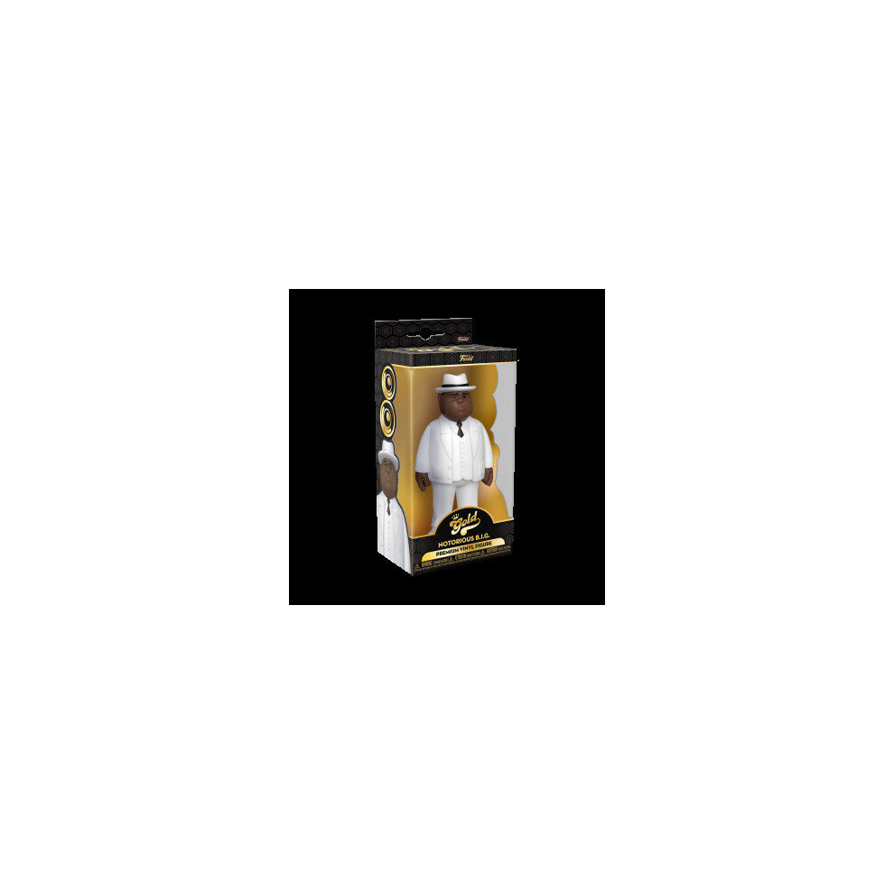 Photos - Action Figures / Transformers Funko Vinyl Gold 5: Biggie Smalls White Suit" White,Gold FK56715