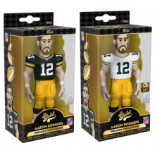 Funko Gold 5 NFL: Packers- Aaron Rodgers With Chase 5+1 Chase Figure