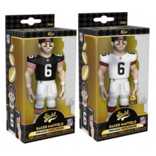 Funko Gold 5 NFL: Cleveland Browns- Baker Mayfield With Chase 5+1 Chase Figure