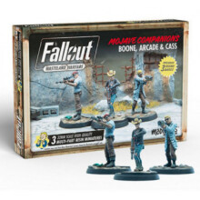 Modiphius Fallout - Wasteland Warfare - Boone, Arcade och Cass, Olika