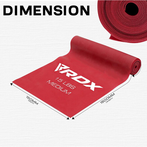 (Set 1) RDX Resistance Bands TPE 3 Level Set 1.5M Long 1