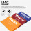 (Set 1) RDX Resistance Bands TPE 3 Level Set 1.5M Long 6