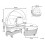Beliani Grey Rattan Garden Day Bed SYLT LUX 16